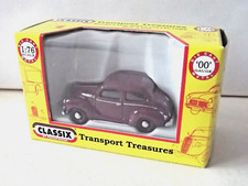 Classix Pocketbond EM76816, Austin A-40 Dorset Saloon Car in Cherry Red - 1:76