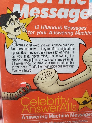 Celebrate Answeralls Answering Machine Messages Vol 3 New !! - Picture 4 of 5