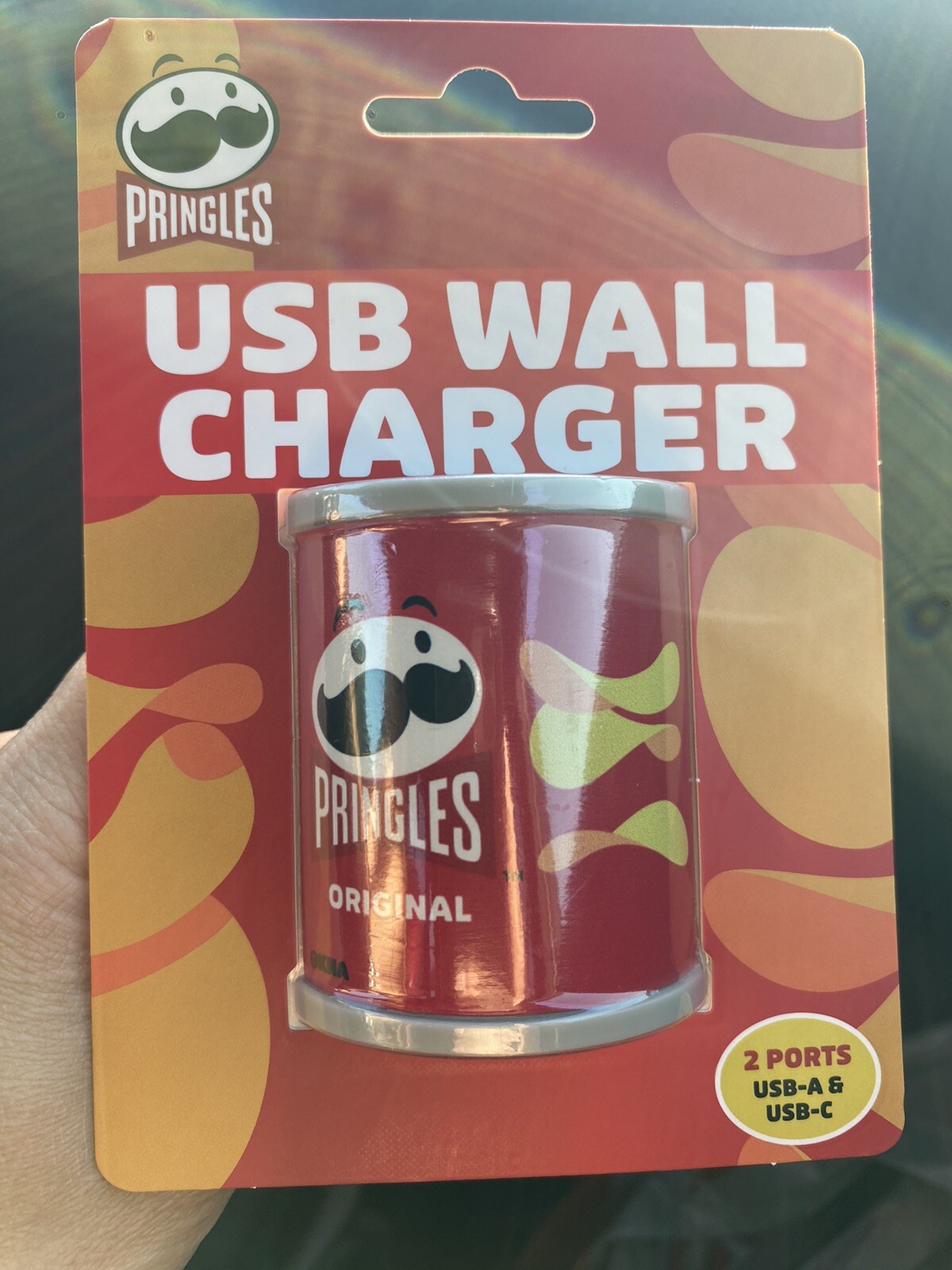 Pringles Chips Cargador de Pared USB USB-A y USB-C 2 Puertos Limitado