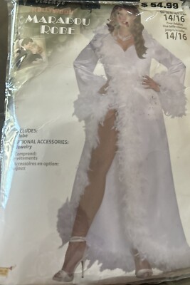 VTG Hollywood Adult Robe  Costume Cosplay Women's Size 14-16 67967