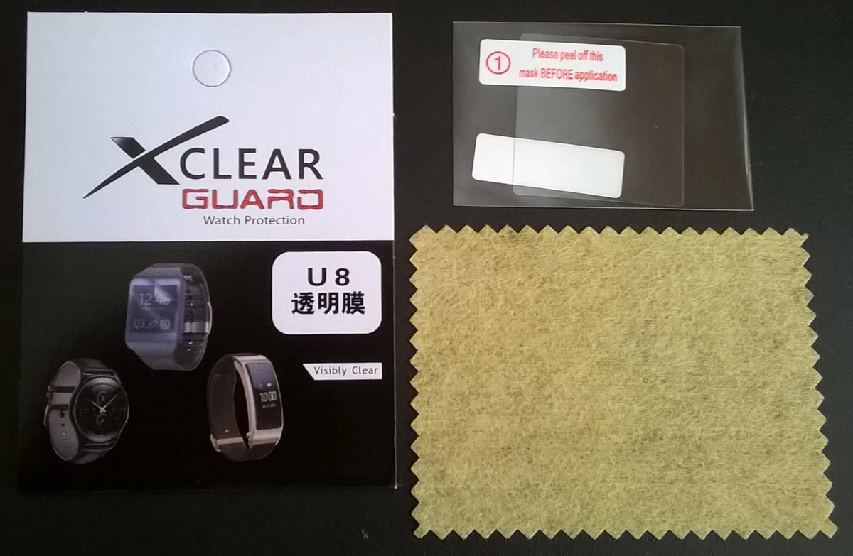 upscreen Pellicola Protettiva per Orologi (Circolare, ø: 38 mm
