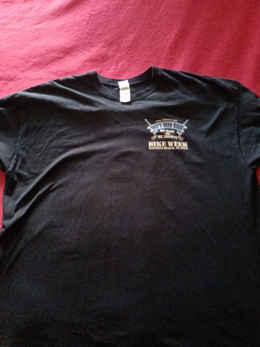 My Ride Or My Rights Bike Week Daytona Beach Florida 2018 2X T Shirt
