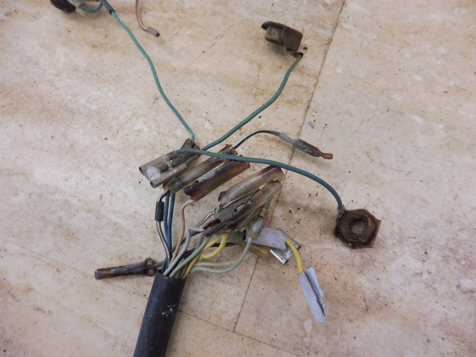 1973 Honda CB350 CL350 H1431' main wire wiring harness parts eBay