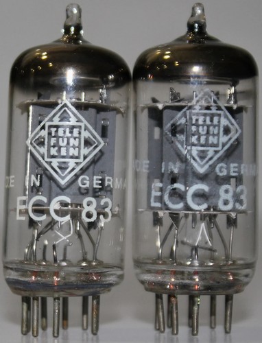 ECC83 Telefunken Diamond Bottom Made in Germany Amplitrex Tested #1449004 852003 - Picture 3 of 9