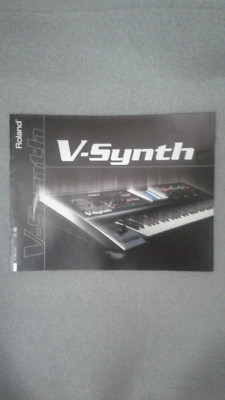 ROLAND V-SYNTH ORIGINAL PRODUCT RELEASE BROCHURE