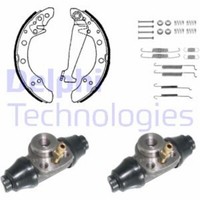 Delphi Bremsbackensatz Bremsbacken Hinten FüR VW UP 121 122 BL1 BL2 Seat