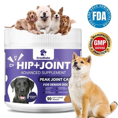 Advanced Joint Chewing Tablets for Dogs Help with Joint and Skeletal Health 90p