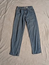 Vintage Calvin Klein Jeans Mens 32 Light Blue Wash Denim Straight Leg Pants