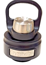 Tervis Traveler Tumbler 24oz Insulated Stainless Steel Flip Cap lid Used