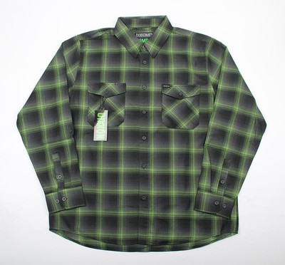 Snap-On Tools Dixxon Flannel ZOMBIE Shirt Green Black Limited Edition Size 2XL