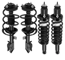 ECCPP Full Set Front and Rear Complete Strut Shock Coil Spring Assembly NEW