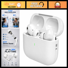 Wireless Bluetooth 5.3 Earbuds, Noise Cancelling, 30H Playtime, IPX5 Waterproof,