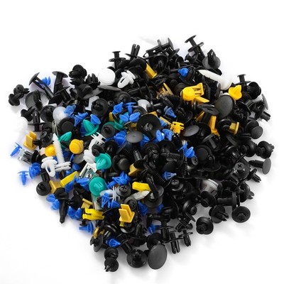 500Packs Bumper Fastener Rivets 30 Kinds Push Clips Fender Replacement ly Fit