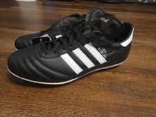 Adidas Copa Mundial Soccer Cleats Leather Black 015110 Made In Germany Mens 10