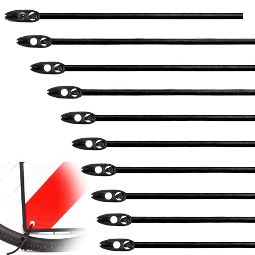 Tendeur de bagages - Lot de 10 sandows élastiques robustes de 60cm pour panneau de porte-vélo