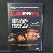 Fahrenhype 9/11 DVD Dick Morris Ron Silver Alan Peterson Trinity Tall/DVD Case