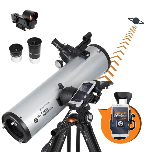 StarSense Explorer DX 130AZ App-Enabled Telescope – 130mm Newtonian Reflector...