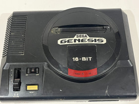 Sega Genesis 16-Bit Video Game Console Only Black 1601