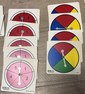 Math Spinners for Classroom Manipulatives