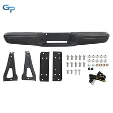 Rear Step Bumper Assembly For 1997-2004 Dodge Dakota Black W Bracket