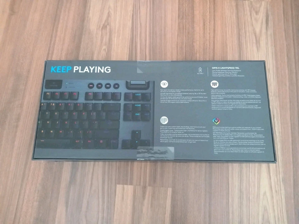 Logitech G915 X Lightspeed TKL Low-Profile Wireless Gaming Keyboard - UK -PC/Mac - Image 2 of 4