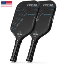 Nhyhn Tenvina Pickleball Paddles Set Of 2 Multi-Layer T700Sc Textured Carbon