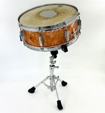 14x6 Snare Drum with Stand REMO Head Used Sound Tested R8SD33