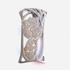 Cute Koala Bear and Joeys Pewter Brooch Made in Australia by Archipelago Design