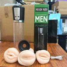 Vacuum Penis Pump for Male ED Enhancement Erectile Enlargement Penis Enlarger BG