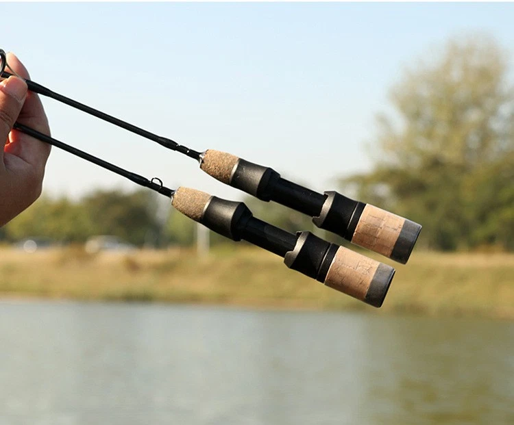 Ice Fishing Rod Carbon Fiber Fast Action Casting Spinning Travel Rod Carp 60cm - Image 3 of 4