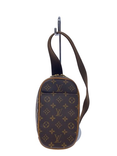 Louis Vuitton Poche Ganju Waist Bag PVC Brown Allover Pattern - Picture 1 of 9