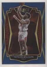 2020-21 Panini Select Premier Level Retail Blue Prizm Patrick Williams #185 0a3
