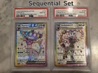 Espeon #175 and Umbreon #176 Prismatic Promos Sequential Set - PSA 10