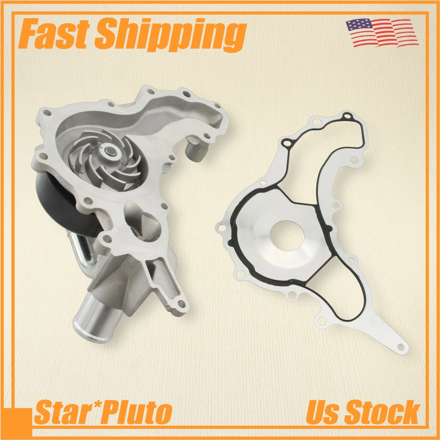 Maserati Ghibli 2017 Water pump with housing P/N 297912