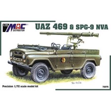 MAC MAC72075 UAZ 469 con SPG-9 NVA
