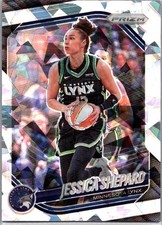 2025 Panini Prizm WNBA #137 Jessica Shepard Ice Prizms