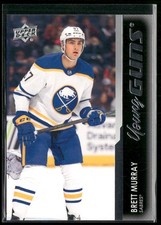 2021-22 Upper Deck Young Guns Brett Murray RC #455 Buffalo Sabres