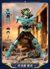 Blokees Saint Seiya Galaxy Version 02 Model Kit Toy Blind Box Dragon Shiryu