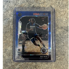 Panini 2019-20 NBA Hoops Premium Stock Rookie Naz Reid #253 Timberwolves Card. rookie card picture