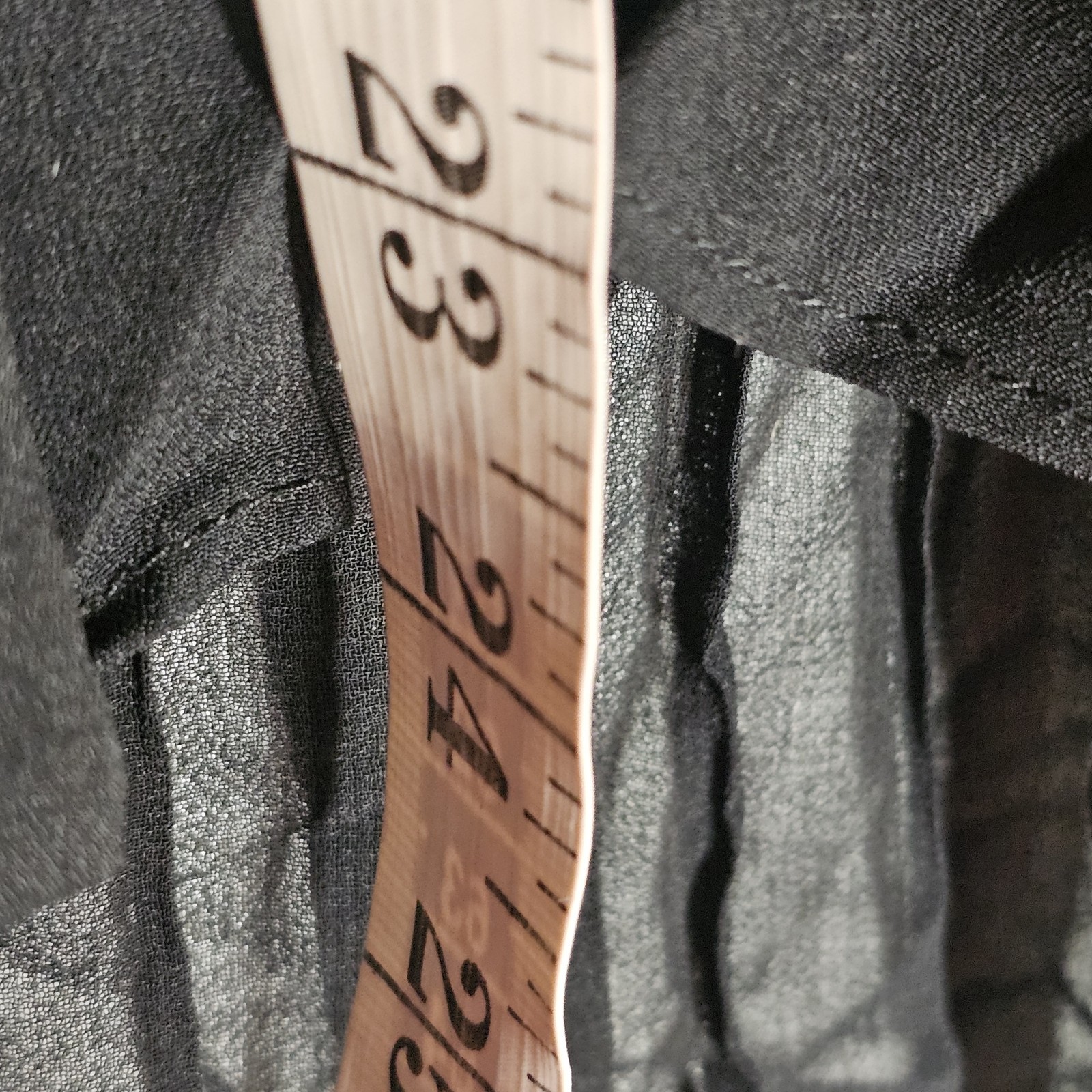 Grace Elements Top Womens Medium Black Pleated Hi… - image 10