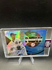 2025 Topps Archives Luis Gil RC ROOKIE Auto /20 2022 Topps Chrome Generation Now