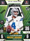 2025 Panini Mosaic Football Blaster Box FACTORY SEALED