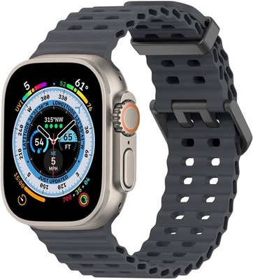 Silicone Strap Compatible with Apple Watch Ultra 2 49mm 45mm 44mm 42mm