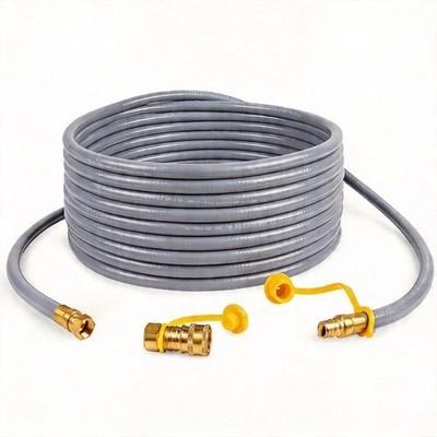 #US 36ft Natural Gas Hose 3/8'' ID with Quick Connect for Weber Char-Broil