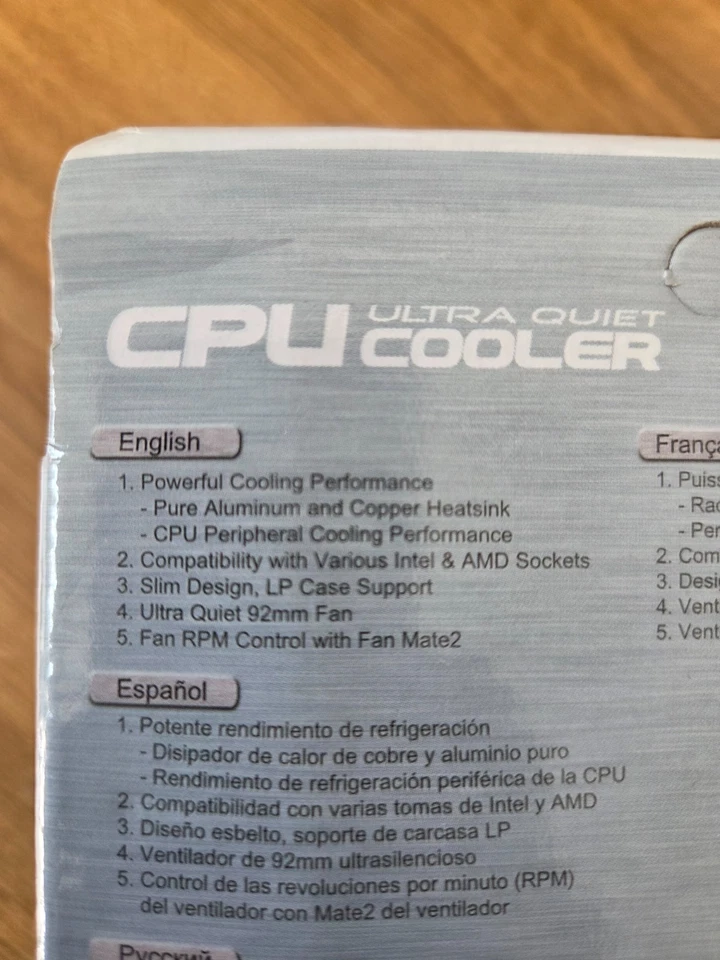 Zalman CNPS7000C-AlCu CPU Cooler Socket 775 1155 1156 AM2 AM2+ AM3 AM3+ FM1 FM2 - Image 3 of 4