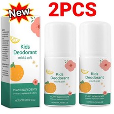 2X Natural Deodorant For Kids & Teens,Kids Whole Body Deodoran t