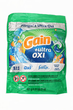 Gain Flings  Ultra Oxi Laundry Pods 31 Count Waterfall Delight 3-in-1 Detergent
