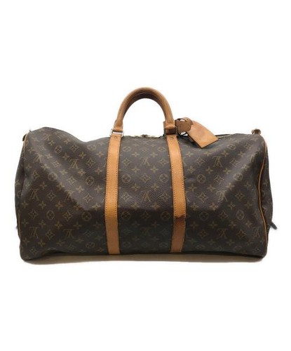 LOUIS VUITTON                    Keepall 55 Travel Bag Brown/Monogram M41424