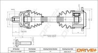 Dr!ve+ Antriebswelle DP2110.10.0036 FüR Audi
