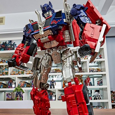 45cm Transformer Optimus Prime Leader Roboter Großes Action Figur Spielzeug
